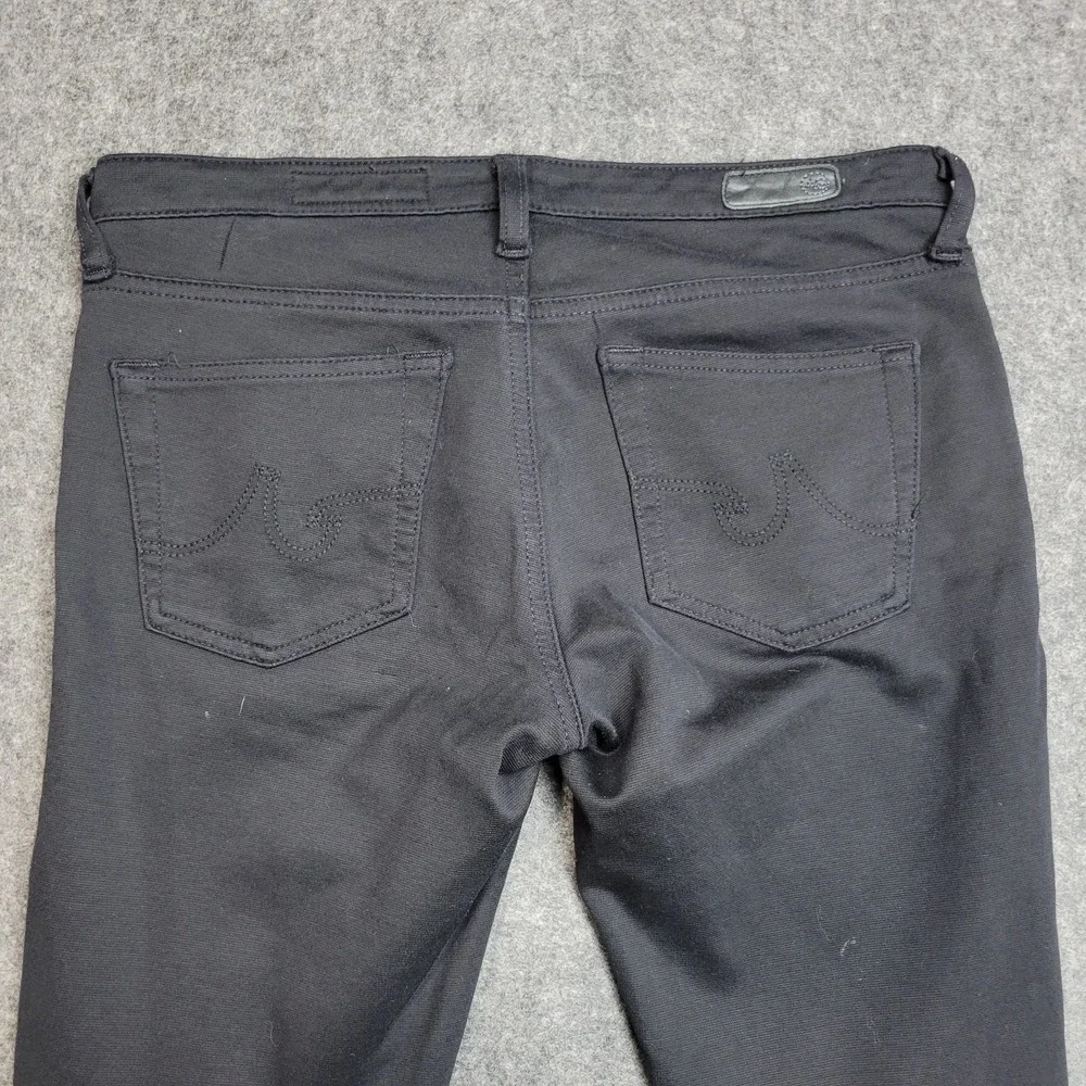 AG Adriano Goldschmied Jeans 29 Womens Black Denim The Legging Super Skinny Fit - Picture 5 of 12